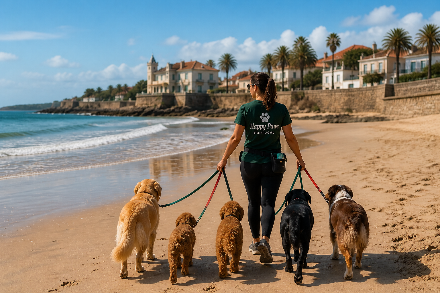 Beach walk near Cascais